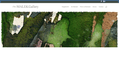 Desktop Screenshot of malekgallery.com